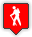 mapiconscollection sports hiking red